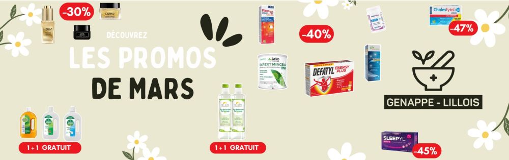 Nos promotions de Mars