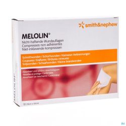 Melolin cp ster    10x10cm  10 66030261
