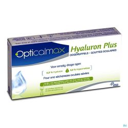 Opticalmax hyaluron plus   20x0,5ml