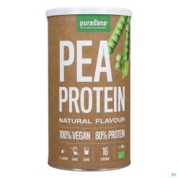 Purasana protein. veg. pois 80% nature bio    400g