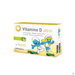 Vitamine d 400iu metagenics schtroumpfs comp 168