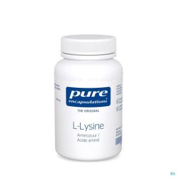 Pure encapsulations l-lysine acide amine  caps  90