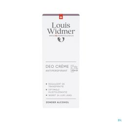 Widmer body deo creme a/transpirant n/parf 40ml