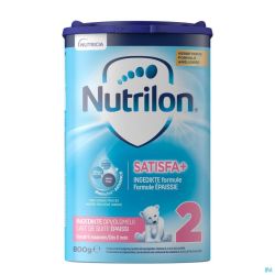 Nutrilon 2 lait de suite satiete eazypack 800g