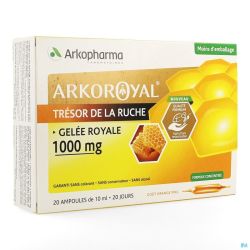 Arkoroyal gelee royale 1000mg amp 20x10ml