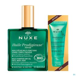 Nuxe Huile Prodigieuse 100ml+gel Douch.neroli 30ml