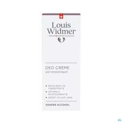 Widmer body deo creme a/transpirant parf 40ml