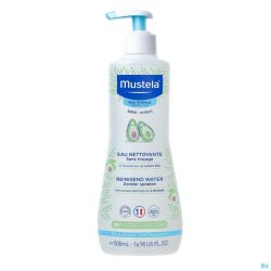 Mustela pn eau nettoyante s/rincage 500ml