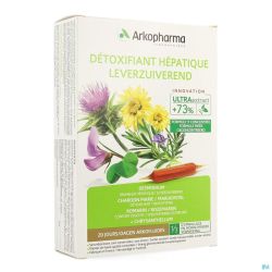 Arkofluide detoxifiant hepatique    amp 20x10ml