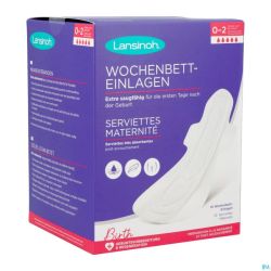Lansinoh Serviettes Post Accouchement 0 A 2 Sem.10