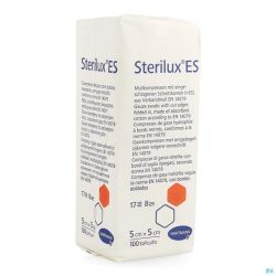 Sterilux es cp n/st  8pl   5x   5cm    100 4188005