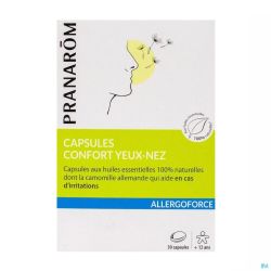 Allergoforce confort yeux nez bio    caps 30