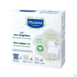 Mustela ch mon 1er kit eco lingettes    10