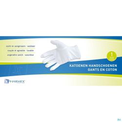 Pharmex gants coton large   2