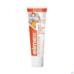 Elmex dentifrice enfant 2-6 ans    2x50ml