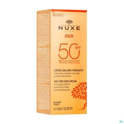 Nuxe sun cr fondant haute prot. visage ip50 50ml