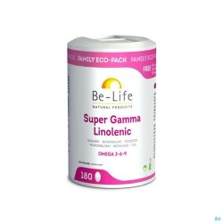 Super gamma linolenic be life caps 180