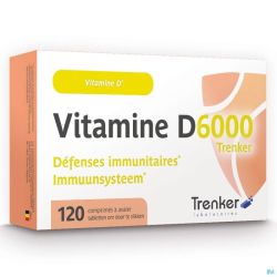 Vitamine d6000 trenker    comp 120