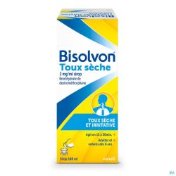 Bisolvon Toux Seche 2mg/ml Sirop 180ml