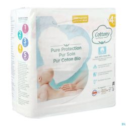 Cottony baby diapers size 4  7 - 18kg  28