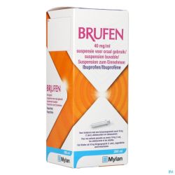 Brufen 40mg/ml susp buvable 200ml