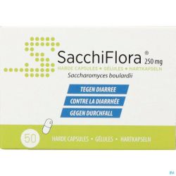 Sacchiflora 250mg caps dur  50 blister