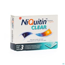 Niquitin clear patches 14 x  7 mg