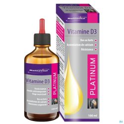 Mannavital vitamine d3 platinum gutt 100ml