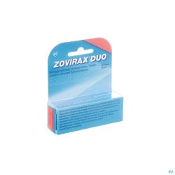 Zovirax duo 50mg/g + 10mg/g creme tube 2g