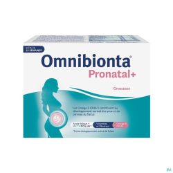 Omnibionta pronatal+ 12 semaines comp 84 + caps 84