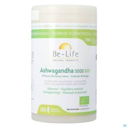 Ashwagandha 5000 bio be life    caps 180