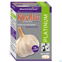 Kyolic ail fermante/knoflook gefermenteerde 60