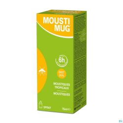 Moustimug 20% deet spray 75ml