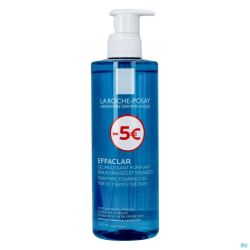 Lrp effaclar gel moussant 400ml -5€