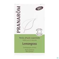 Perles lemongrass    hle ess fl 60 pranarom
