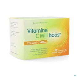 Vitamine c will boost    caps 60