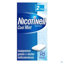 Nicotinell Cool Mint 2mg Gommes A Macher 96