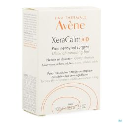 Avene xeracalm a.d. pain nettoyant surgras    100g