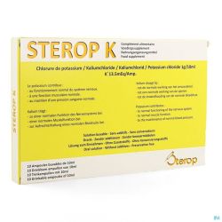 Sterop k amp 10x10ml