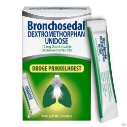 Bronchosedal dextromethor.15mg sol sach 20x5ml ud