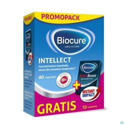 Biocure intellect pack comp 40+ max comp 10 grat.