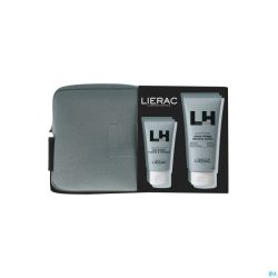 Lierac Set+trousse Noel Homme Gel Hydra 2 Prod.