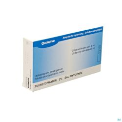 Eau oxygenee stabilisee 3% unit dose 20x5ml