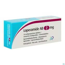 Loperamide Ab 2mg Comp Orodisp. 20