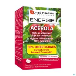 Energie acerola 35% gratuit comp a croquer 60