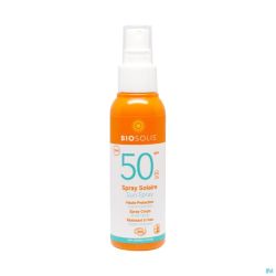 Biosolis spray solaire ip50+  100ml