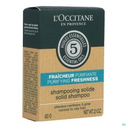 L'occitane sh solide fraicheur purifiante 60g