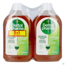 Dettolpharma desinfectant liq. original 500ml 3+1