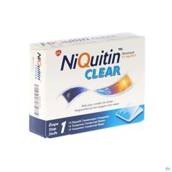 Niquitin clear patches 14 x 21 mg