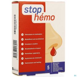 Stop hemo ouate steril 5x4cm